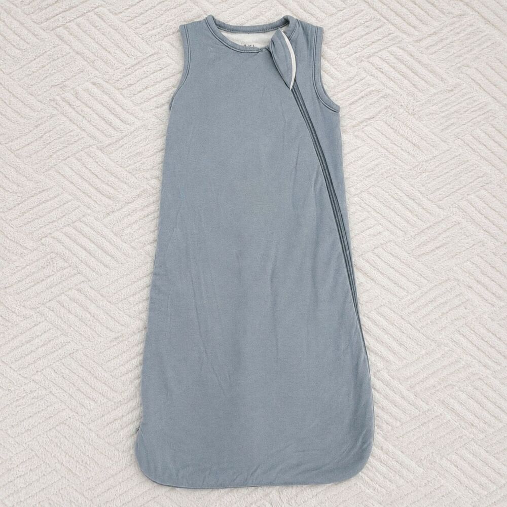 Kyte Baby 0-3 Months Light Blue Bamboo Sleep Bag Sleep Sack 1.0 TOG Zip